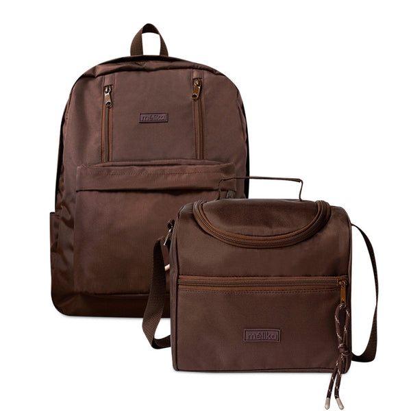 Combo Morral + Lonchera Mocca